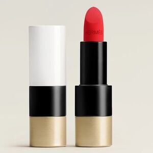 Rouge Hermes, Matte lipstick, Rouge Casaque NIB & RIBBON!